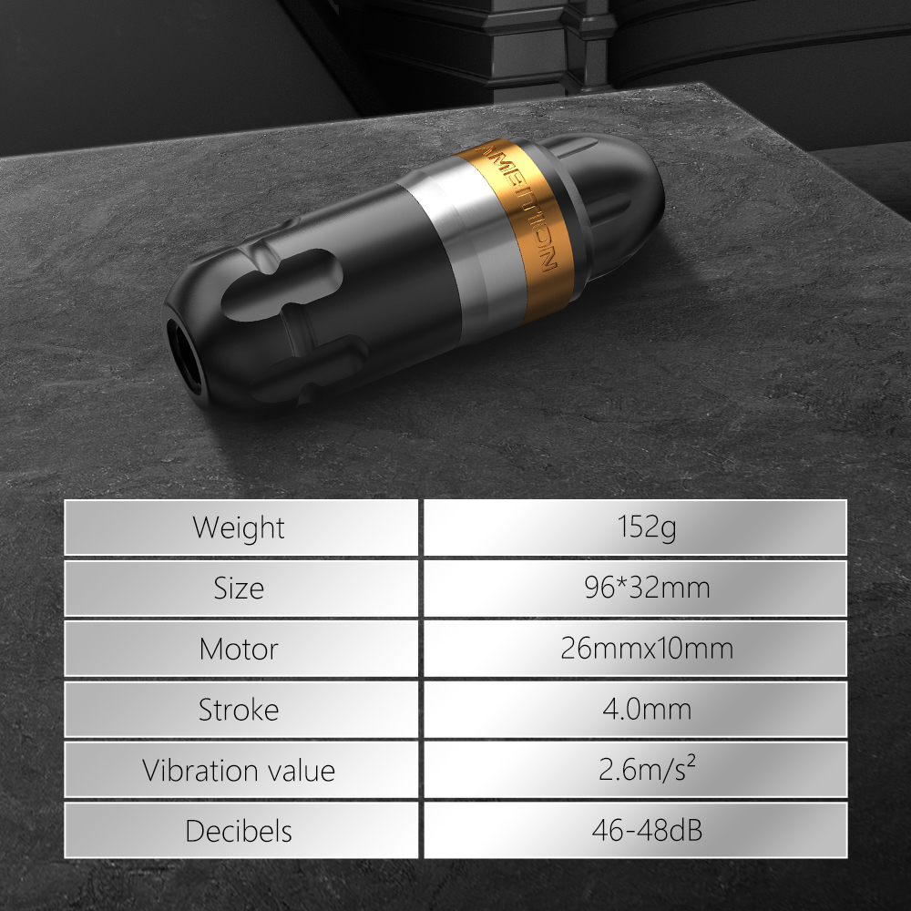 Ambition Shura Bút Xăm Động Cơ 26 * 10 Chất Lượng Cao