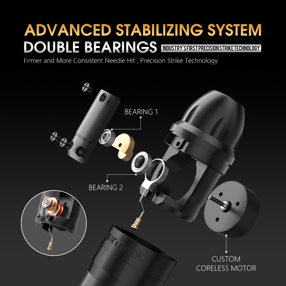 Ambition Shura Bút Xăm Động Cơ 26 * 10 Chất Lượng Cao