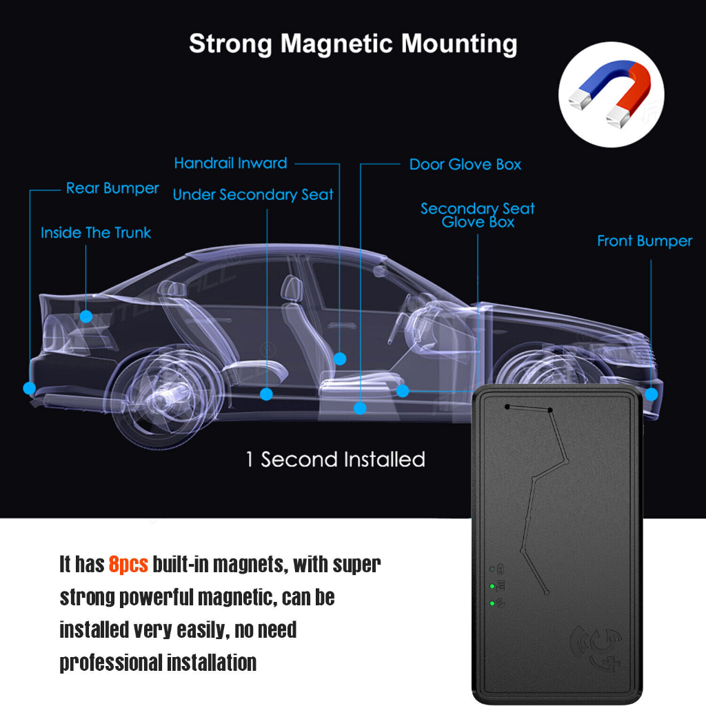 Thiết Bị Định Vị gps mini 4g Chống Trộm Cho Xe Hơi