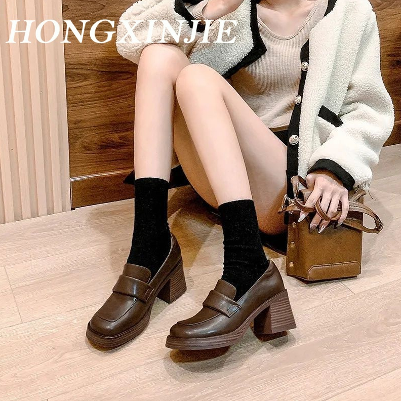 HONGXINJIE  Giày Cao Gót Mũi Nhọn GIÀY SANDAL Thời Trang Mới 2023 Cho Nữ  Thời trang ins Trendy fashion B25G09K 37Z230910