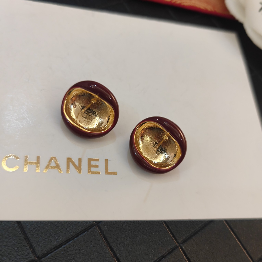 Thời Trang Bông Tai Mạ Bạc 925 Hình Chữ c.c Phong Cách Tối Giản 2024