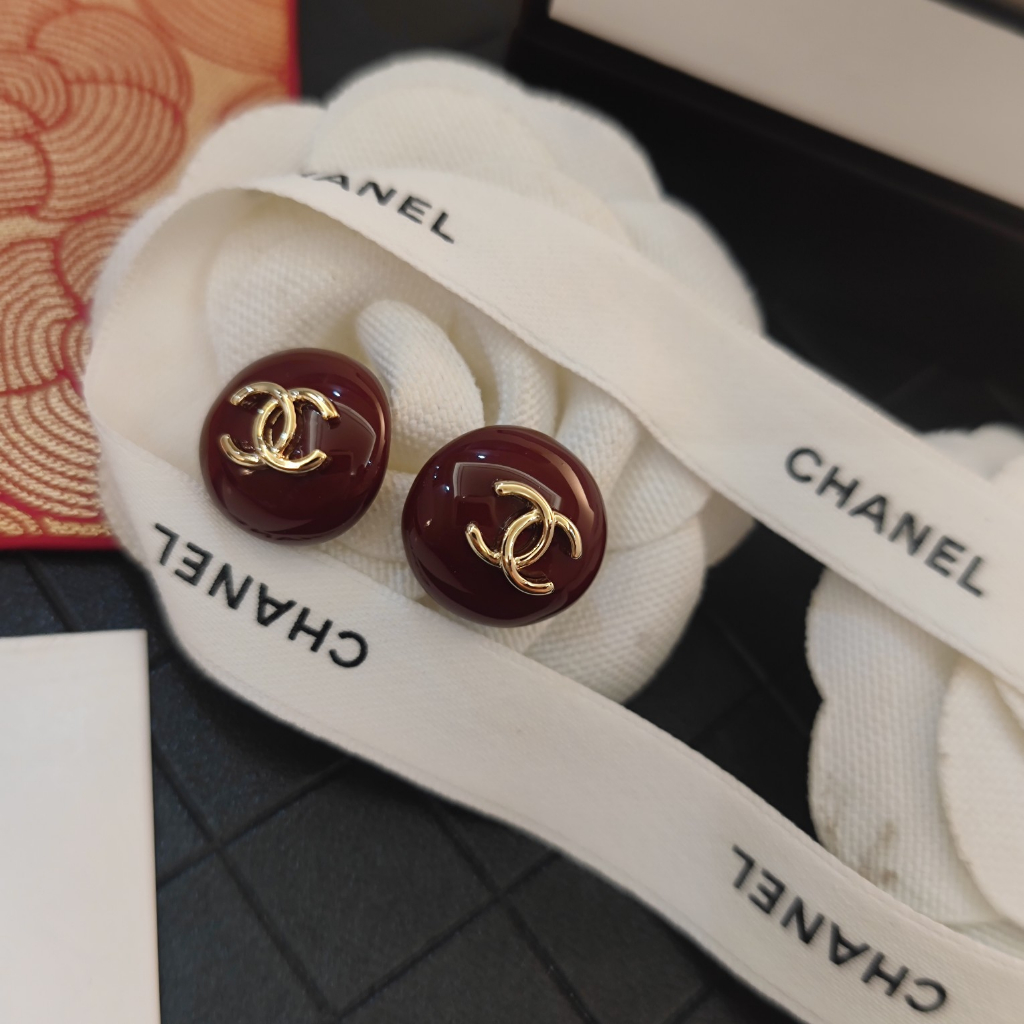 Thời Trang Bông Tai Mạ Bạc 925 Hình Chữ c.c Phong Cách Tối Giản 2024