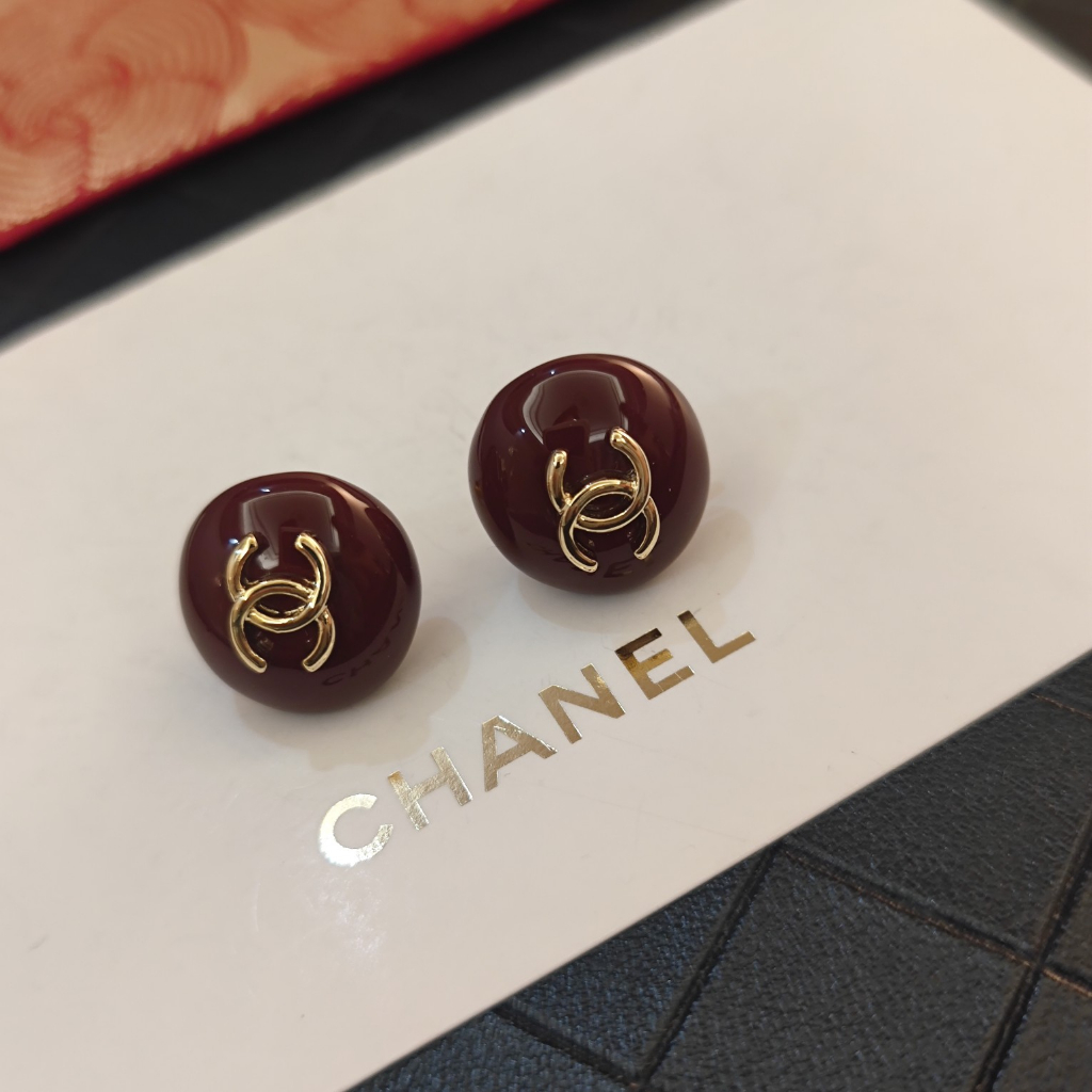 Thời Trang Bông Tai Mạ Bạc 925 Hình Chữ c.c Phong Cách Tối Giản 2024