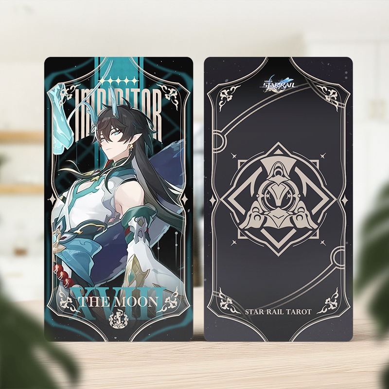 Honkai Star Rail Tarot Bronzing Cards 27 Kafka Yanqing Bronya DanHeng JingYuan HD trọn bộ sản phẩm mới CQEW