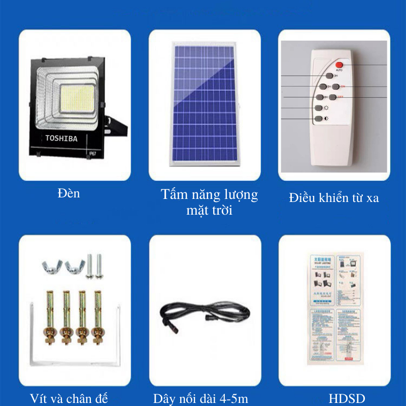 Đèn Năng Lượng Mặt Trời, Đèn năng lượng mặt trời sân vườn 300w,,500w,1500w, 800w BH 5 NĂM