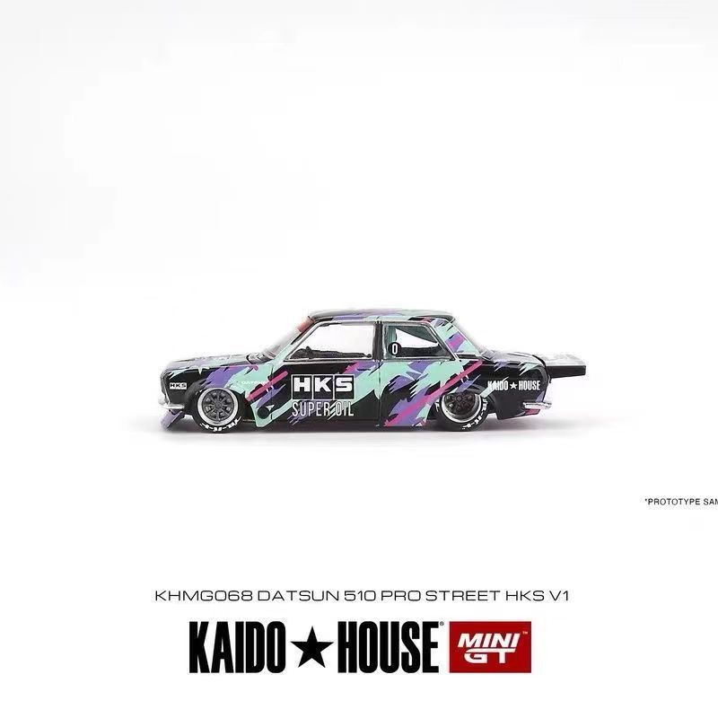 Mô Hình Xe kaido house minigt Tỉ Lệ 1: 64 Bằng Hợp Kim 068 Darsan 510 hks v1