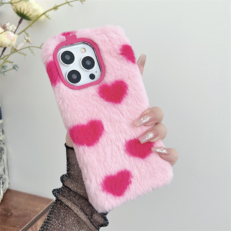 Ốp Điện Thoại Hình Trái Tim Cho iphone 15 14 13 12 11 pro max 15plus 14plus 12mini 13mini x xs max xr 6 6s 7 8 plus