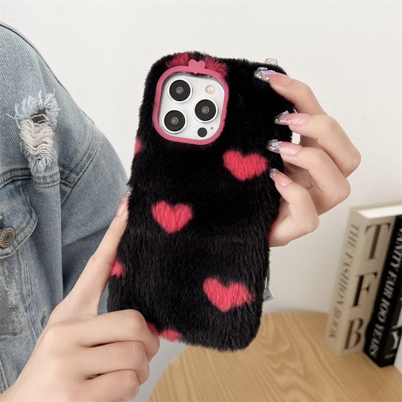 Ốp Điện Thoại Hình Trái Tim Cho iphone 15 14 13 12 11 pro max 15plus 14plus 12mini 13mini x xs max xr 6 6s 7 8 plus