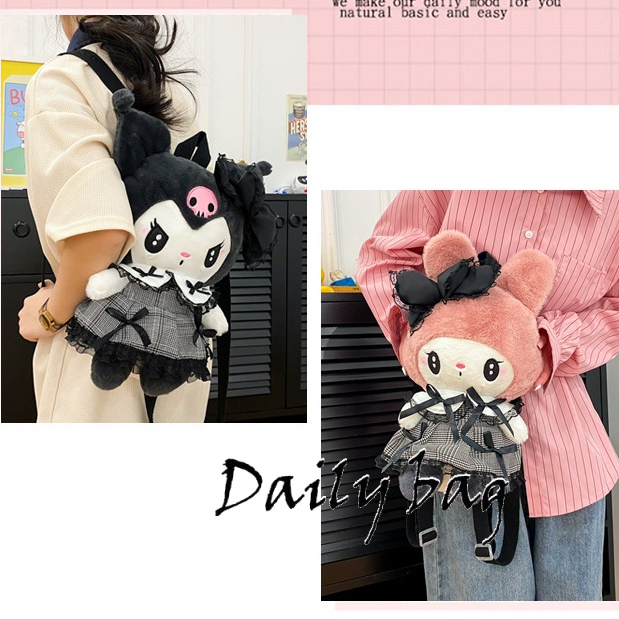 Daily Balo cặp đi học 2023 NEW Dành Cho Nữ Thời trang Fashion Giá rẻ GSJ2392WPB 39Z230927