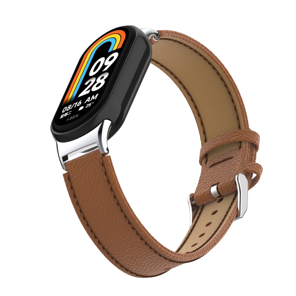 Da Dây Đeo Thay Thế Chất Liệu Silicon Màu Trơn Cho Xiaomi Mi Band 8