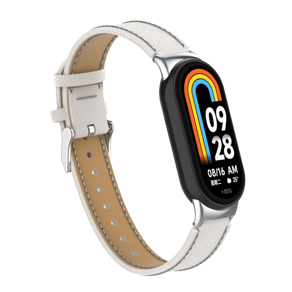 Da Dây Đeo Thay Thế Chất Liệu Silicon Màu Trơn Cho Xiaomi Mi Band 8