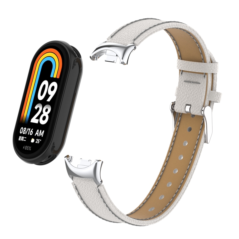Da Dây Đeo Thay Thế Chất Liệu Silicon Màu Trơn Cho Xiaomi Mi Band 8