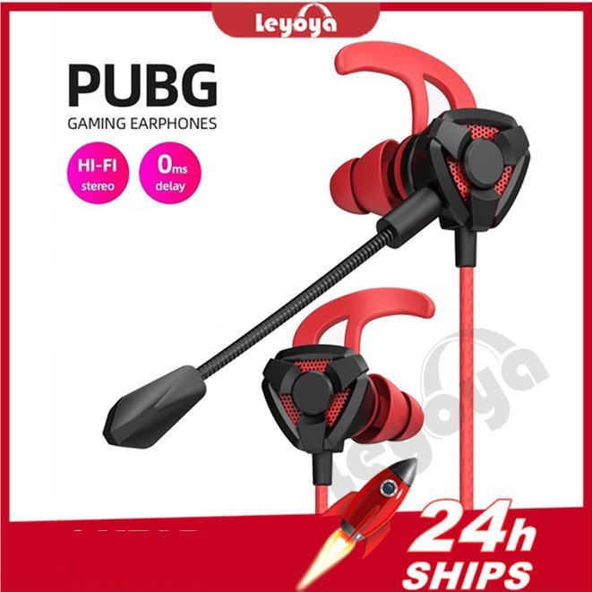 Tai nghe gaming có mic cho điện thoại Leyoya G60 tai nghe chơi game PUBG mobile / FF / ROS / Tốc chi