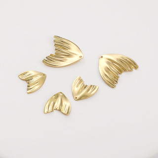 Mặt dây chuyền mạ vàng 14k hình đuôi cá thời trang
