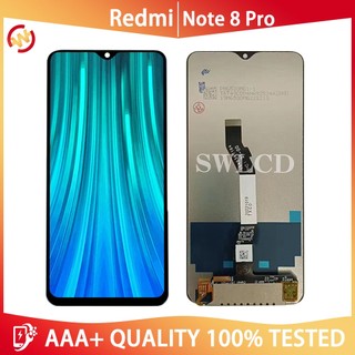 Xiaomi redmi note 8 pro m1906g7i m1906g7g màn hình lcd thay thế bộ số hóa màn hình cảm ứng