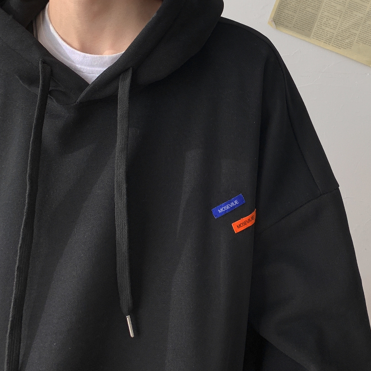 Áo Hoodie  Nam Trùm Đầu Màu Trơn Nam Mùa Thu Phong Cách Mỹ Retro Đường Phố Cao Cấp Hợp Thời Trang Thương Hiệu Thiết Kế Cảm Giác Thích Hợp Giản Dị Đẹp Trai