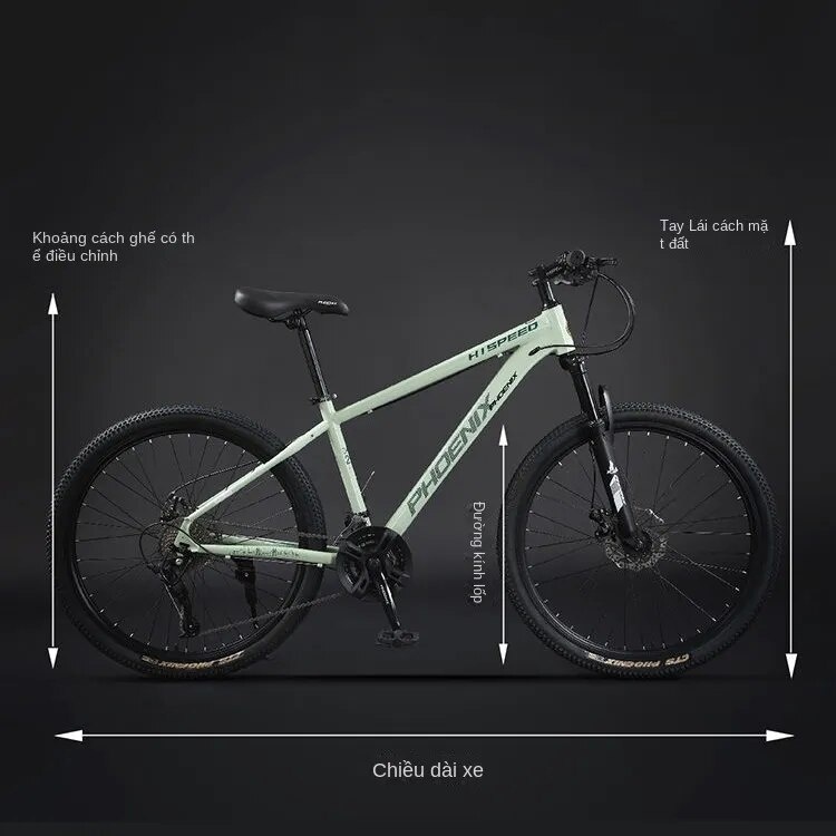Tay Lái Xe Đạp Leo Núi 80cm 26Cm Siêu Nhẹ Chất Lượng Cao