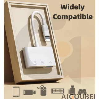Đầu đọc thẻ nhớ sd tf đa năng 3 trong 1 cho iphone & type c