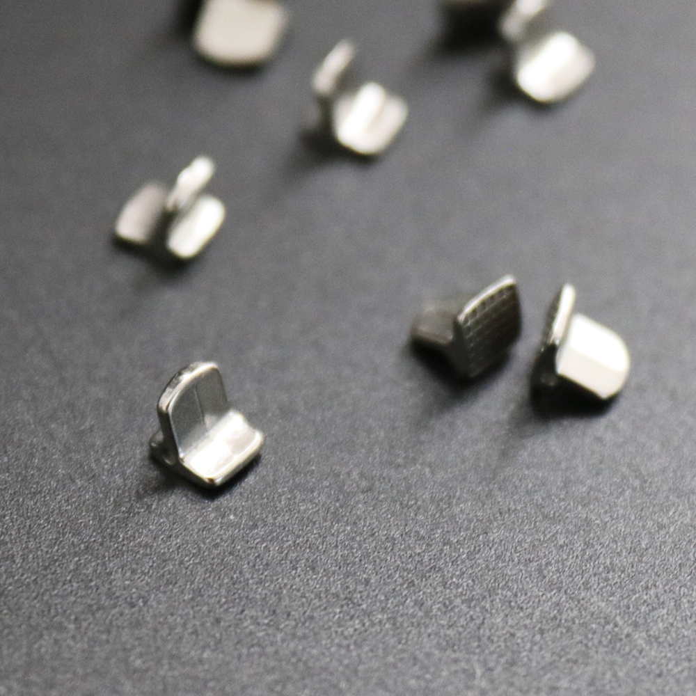 10 Gói 100 Cái Chỉnh Nha Nha Nha Khoa Nút Ngôn Ngữ Móc Ngôn Ngữ Vỏ Ngôn Ngữ Hàn / Đế Lưới / Đế Tròn  10Packs 100Pcs Orthodontic Dental Lingual Button Lingual hook