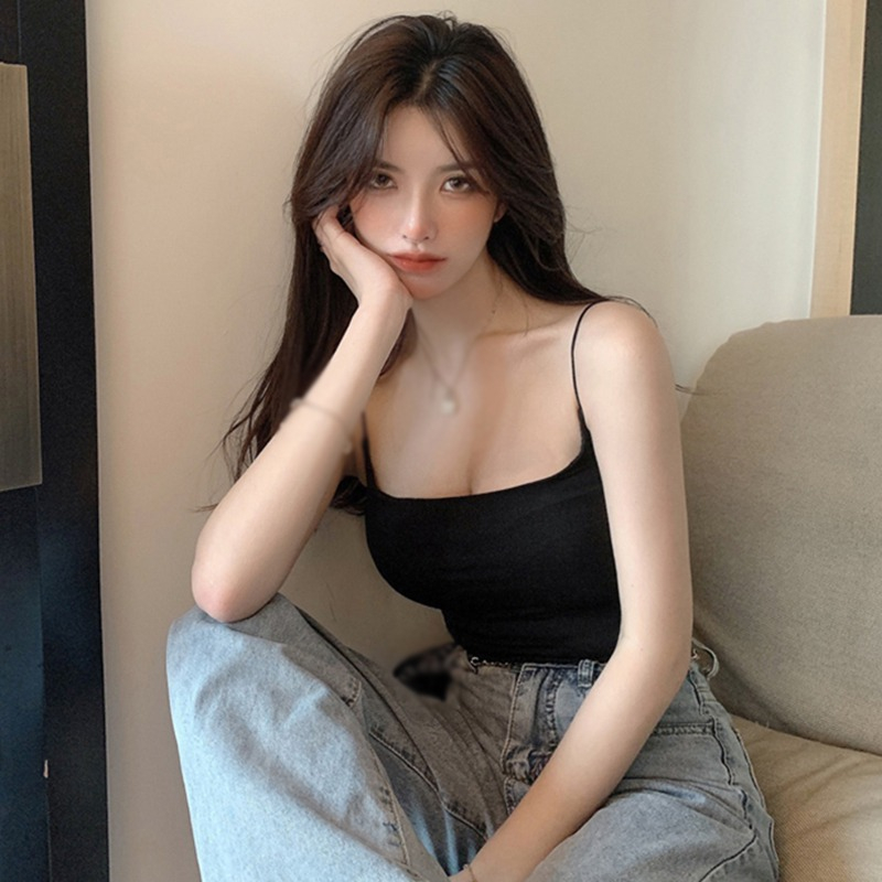 Áo Croptop Sát Nách Màu Sắc Thời Trang Sành Điệu Cho Nữ