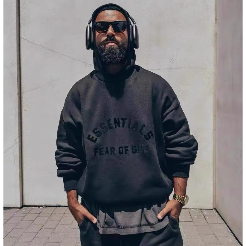 ❤️Hàng Có Sẵn Hàng Sẵn! ❤️❤️Áo sweater Cổ Tròn In Chữ fear of gog Thời Trang Thường Ngày Cho Nam Và Nữ