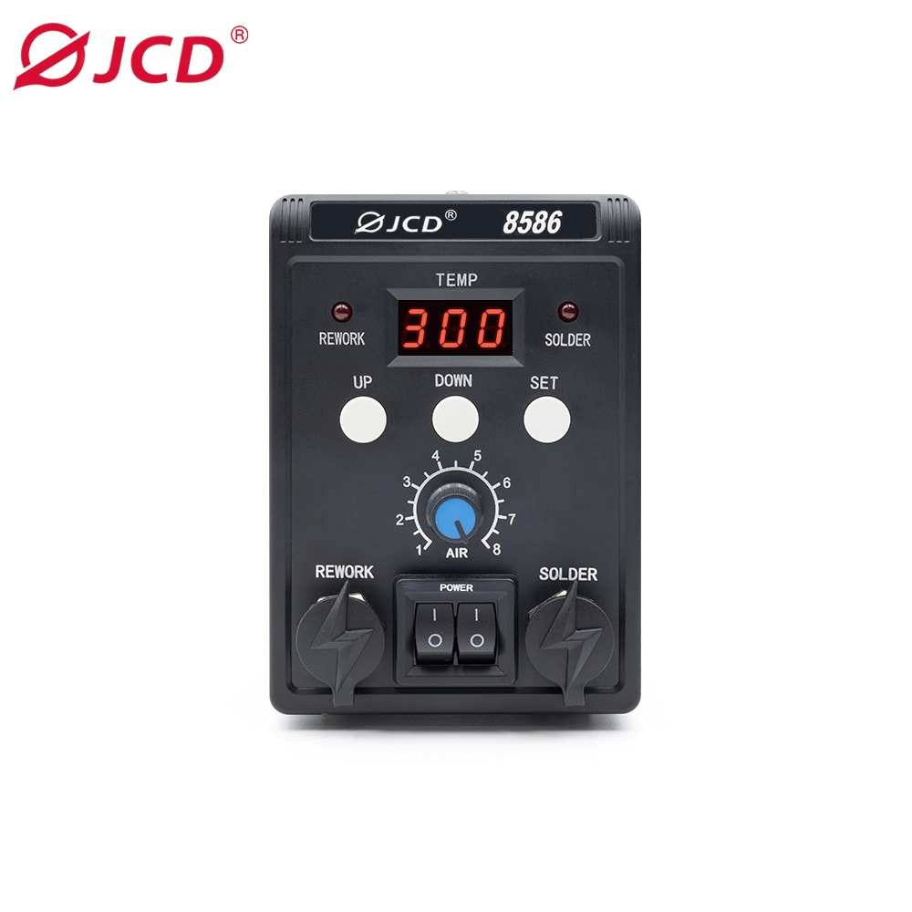 BGA Dụng Cụ Hàn Khí Nóng JCD 8586 750W/220V - 2 Trong 1 Máy hàn khò