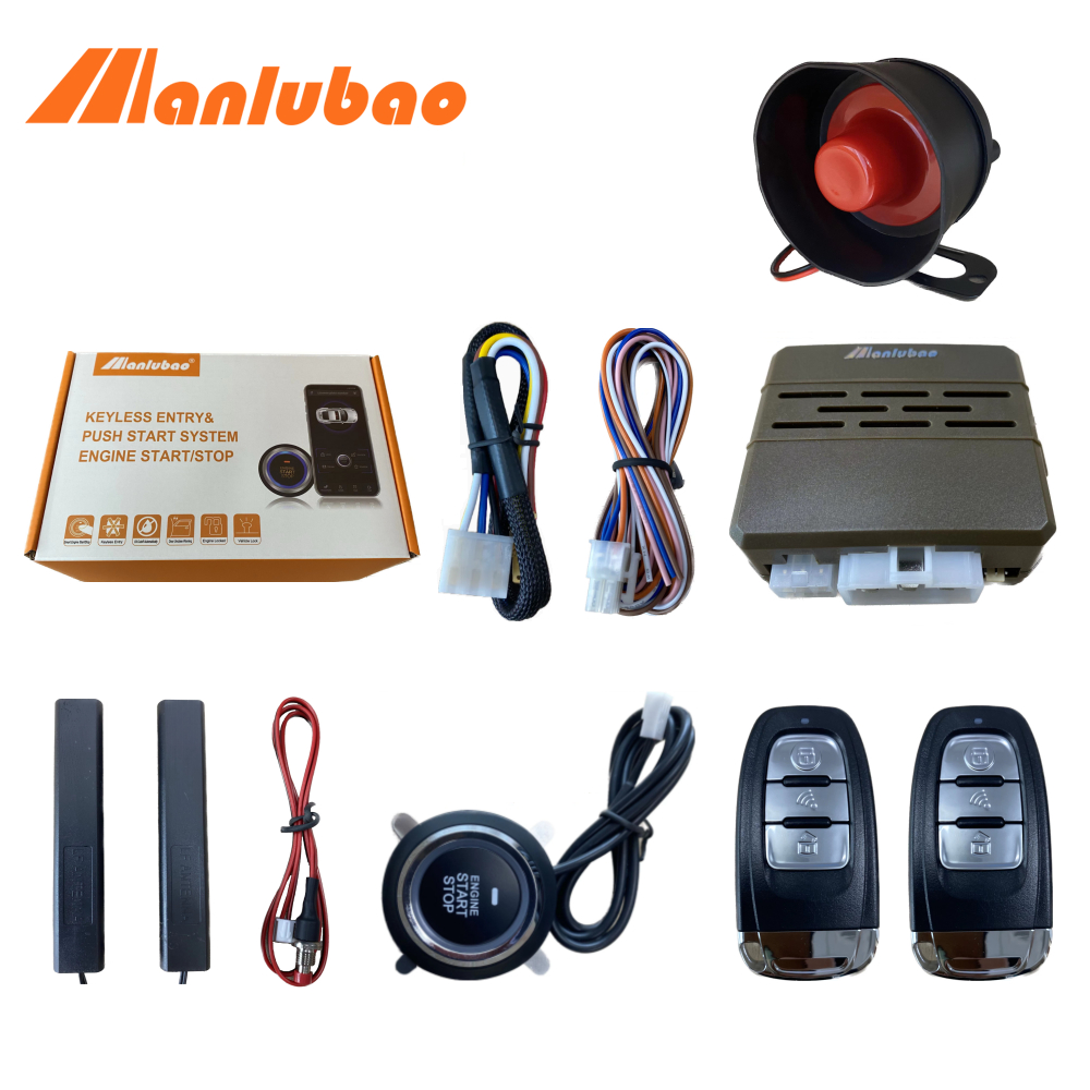 Manlubao e-a Nút Nhấn Khởi Động Động Cơ Xe Hơi 12v Không Chìa Khóa Mật Khẩu