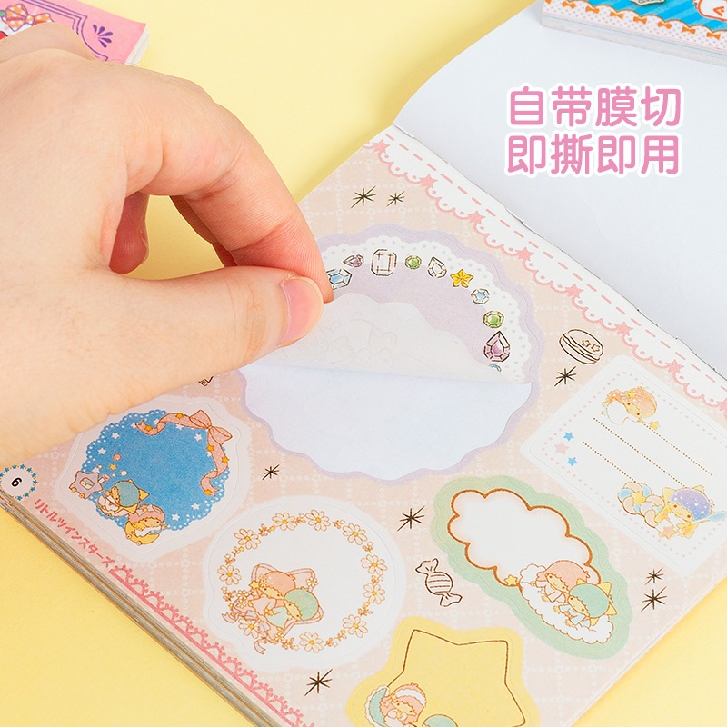 Hoạt Hình sticker Dán Trang Trí Sổ Tay diy Hình sanrio Dễ Thương tz007