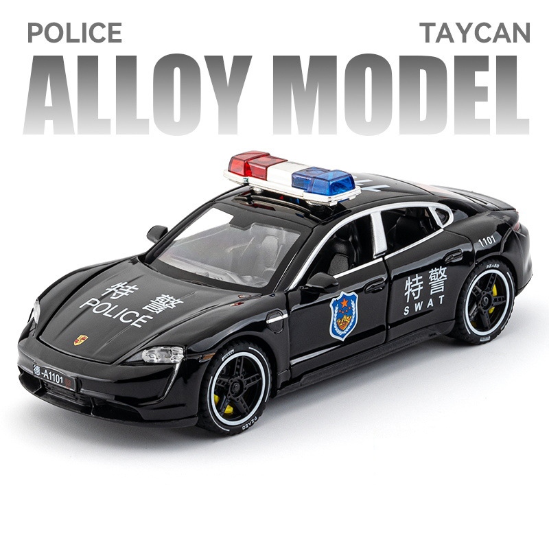 Xe Cảnh Sát porsche taycan Tỉ Lệ 1 / 32