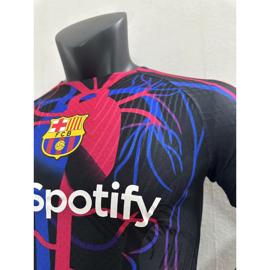Áo Thun Bóng Đá s-2xl * Số 23-24 barcelona x patta co