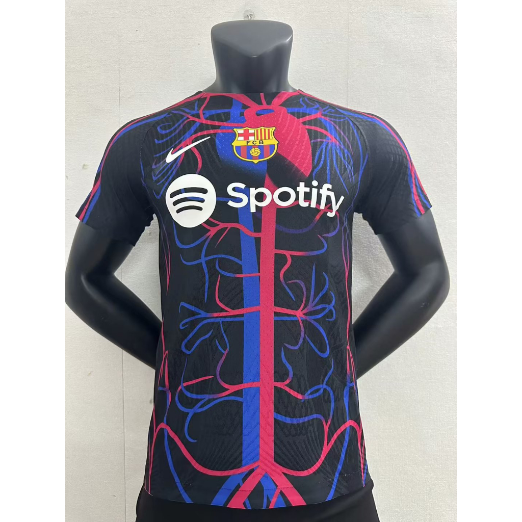 Áo Thun Bóng Đá s-2xl * Số 23-24 barcelona x patta co
