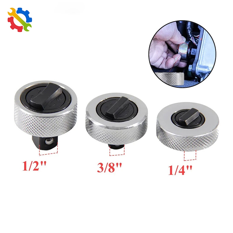 3 cái Cờ Lê mini Bằng Thép Tay Cầm Có Thể Đảo Ngược Được Ổ Đĩa 1 / 4 "3 / 8" 1 / 2 "