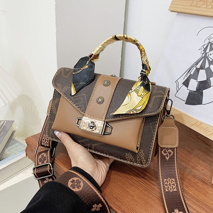 BAGSMART túi xách nữ đeo chéo túi da 2023 new  ins Trendy Độc đáo Thoải mái L91TFOD 37Z230911