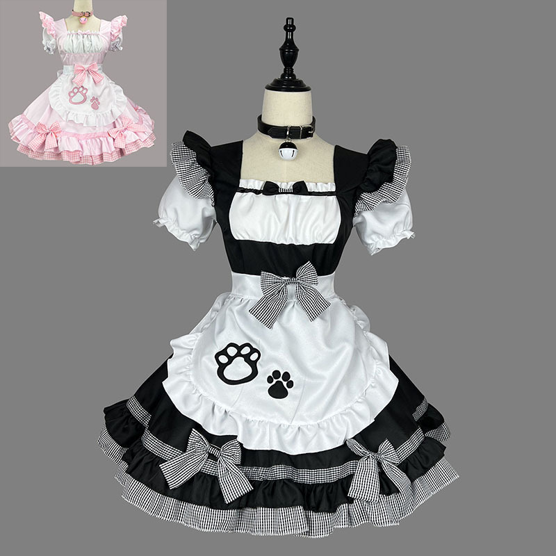 Bộ Đồ Hóa Trang Cô Hầu Gái lolita Đáng Yêu
