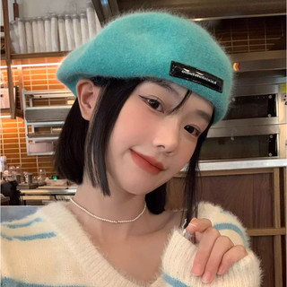 Mũ beret lông thỏ phong cách nhật bản nhật bản nhật bản dành cho nữ