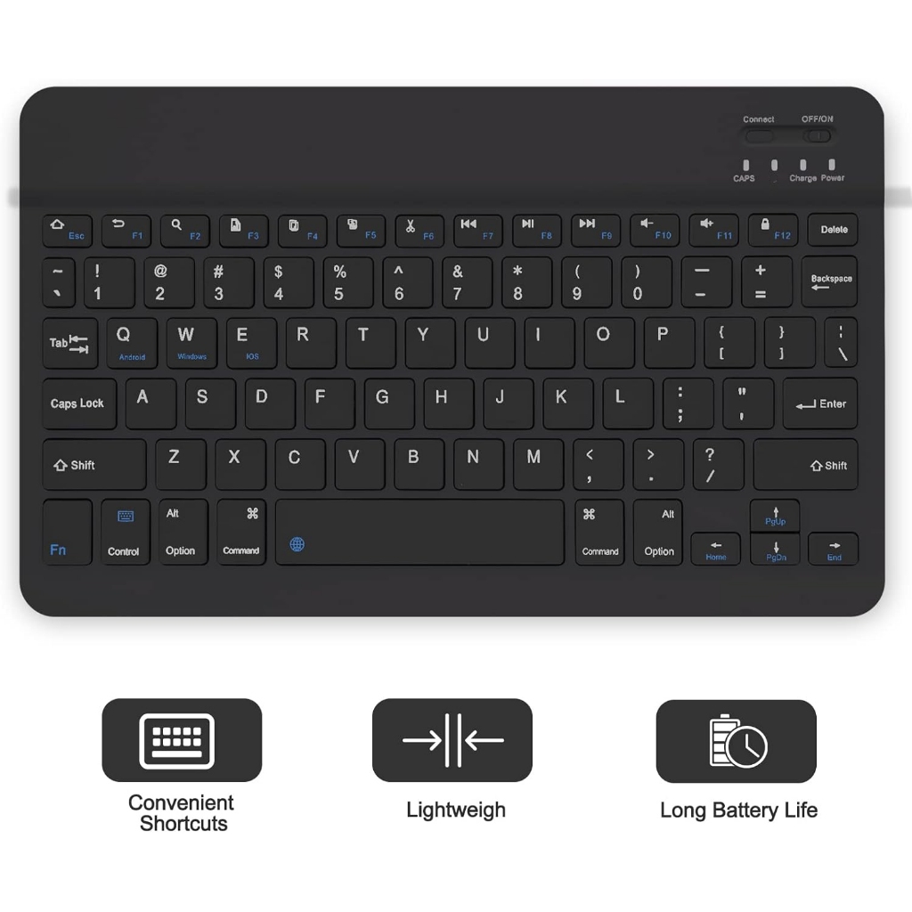 Ốp Bao Da Máy Tính Bảng Kèm Bàn Phím Không Dây Cho samsung galaxy tab a9 8.7 Smx110 Smx115 / a9 + a9 plus 11.0 Smx210 sm-J215 Smx216 Ốp