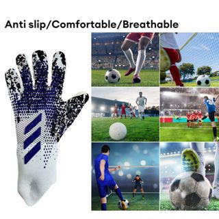 Găng tay thủ môn Găng tay bóng đá cho thanh thiếu niên và người lớn Găng tay thủ môn bóng đá làm cuộn tiêu cực với cột sống ngón tay để ngăn ngừa chấn thương