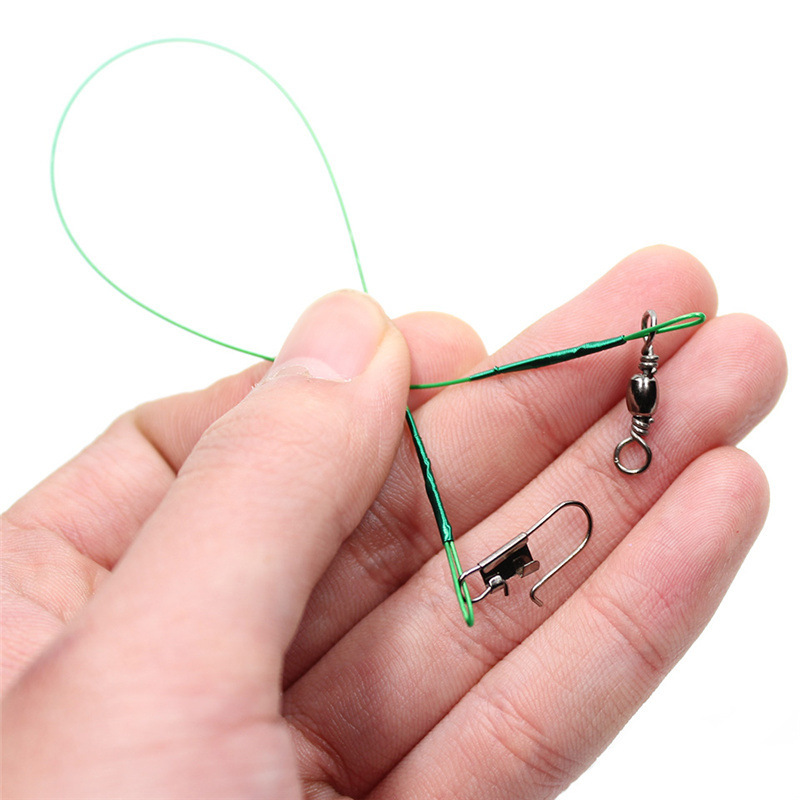 1 Cuộn Dây Câu Cá Bằng Thép 15cm - 30cm