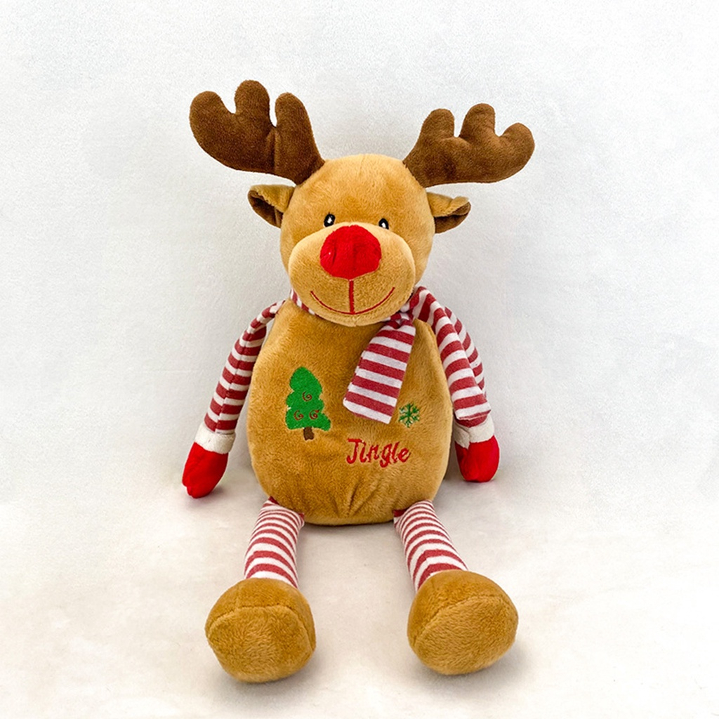 Búp Bê Nhồi Bông Hình Ông Già Noel Dễ Thương