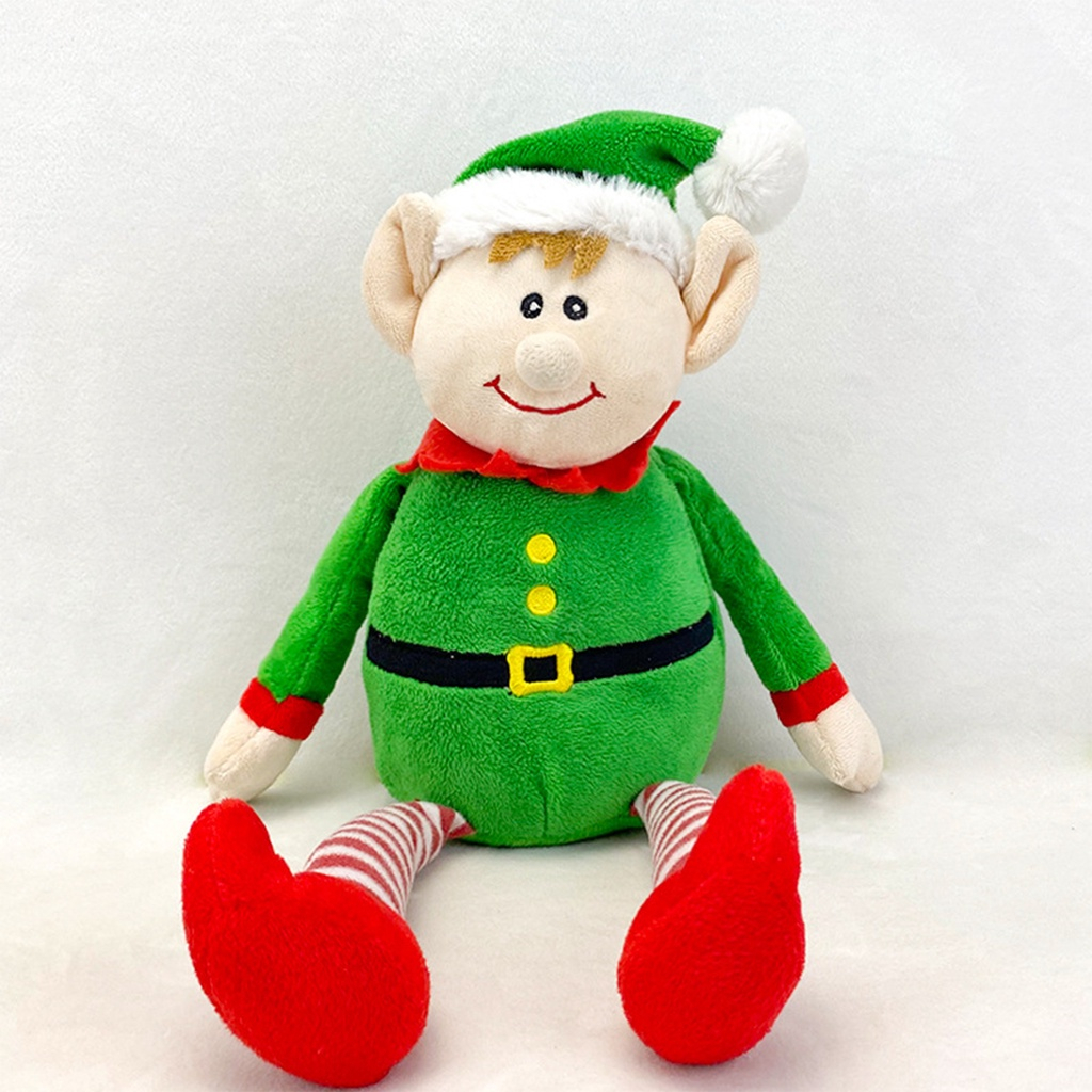 Búp Bê Nhồi Bông Hình Ông Già Noel Dễ Thương