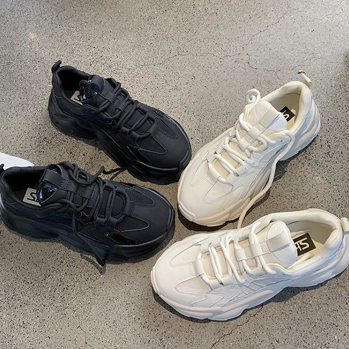 Giày Sneaker Đế Dày Thời Trang Phong Cách Hàn Quốc
