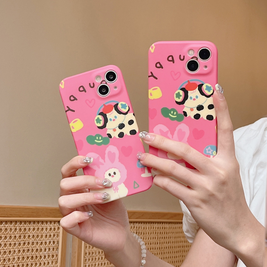 Thời Trang Ốp Điện Thoại Họa Tiết Chú Chó Dễ Thương Cho iphone 15 15promax 14promax 14pro 13pro 12 12promax 11 pro max