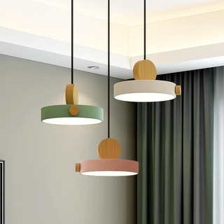 Ikee led giản bắc âu bàn ăn ban công đèn thả trần đèn chùm phòng ngủ thanh đèn treo trần đèn thả trang trí hiện đại phòng khách