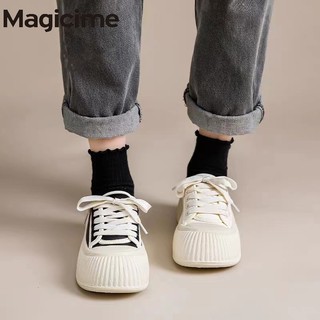 Magicime Giày Lười canvas Đế Dày Phong Cách Mới 2024