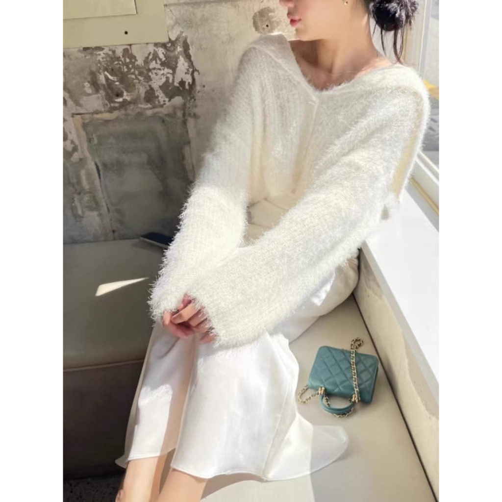 Áo Khoác cardigan Dệt Kim Mềm Thời Trang Thu Đông Cho Nữ