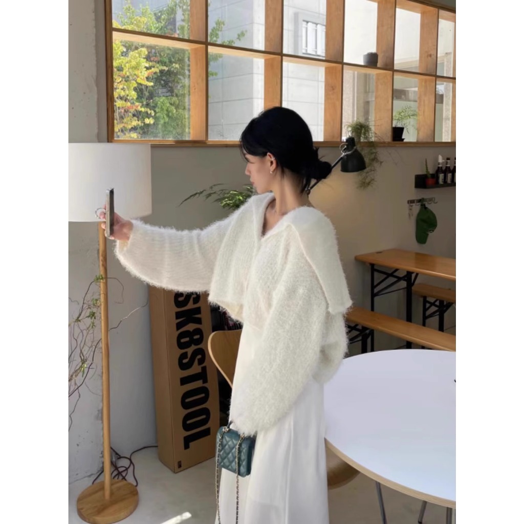 Áo Khoác cardigan Dệt Kim Mềm Thời Trang Thu Đông Cho Nữ