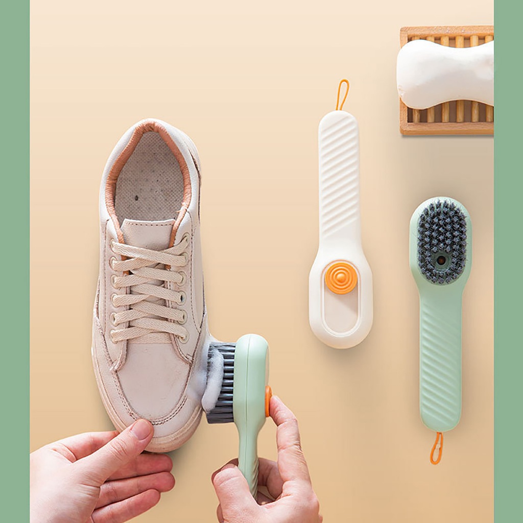 Bán buôn Bàn chải giày giặt Loại báo chí Tự động làm đầy chất lỏng Lông nylon lông mềm