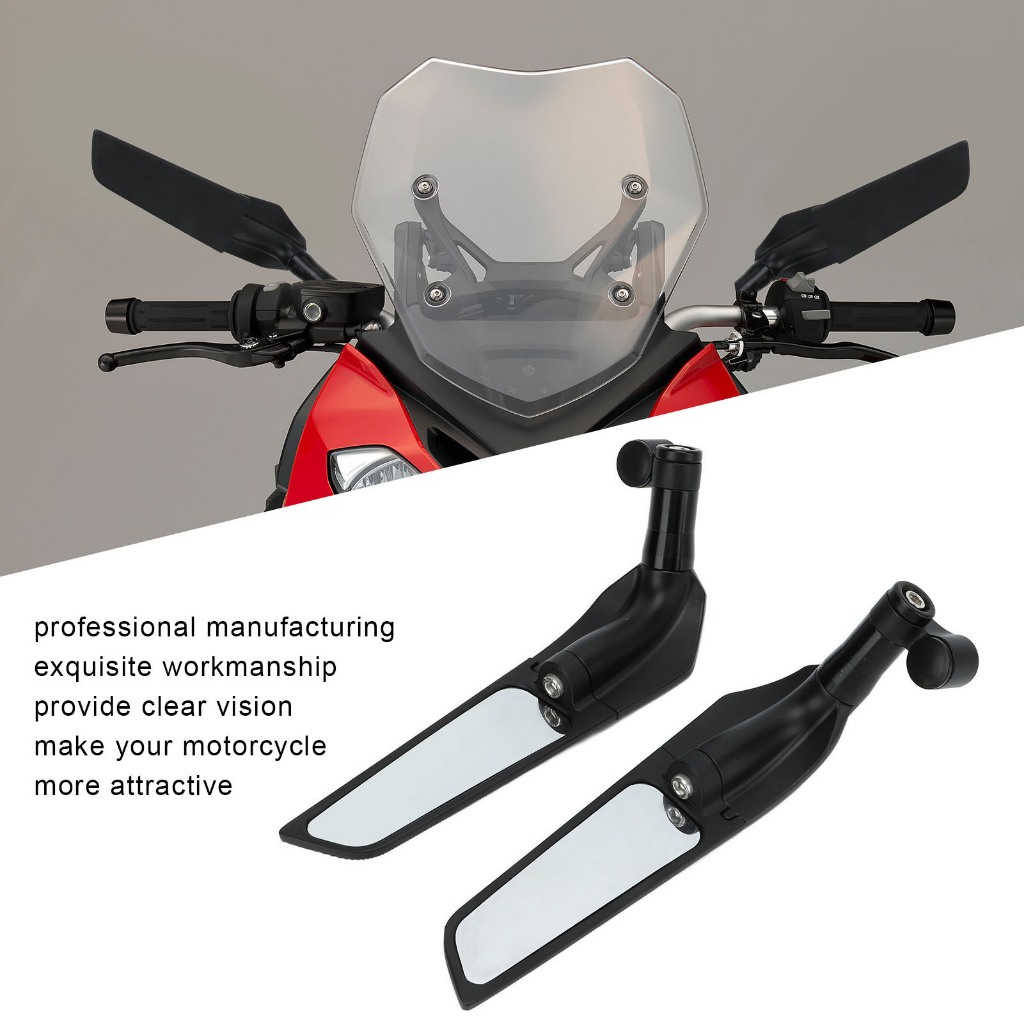 Motorlife 2 Chiếc Xe Máy Cánh Gương Tay Lái Có Thể Điều Chỉnh Chiếu Hậu Thay Thế Cho S1000RR 2015 ‑ 2021