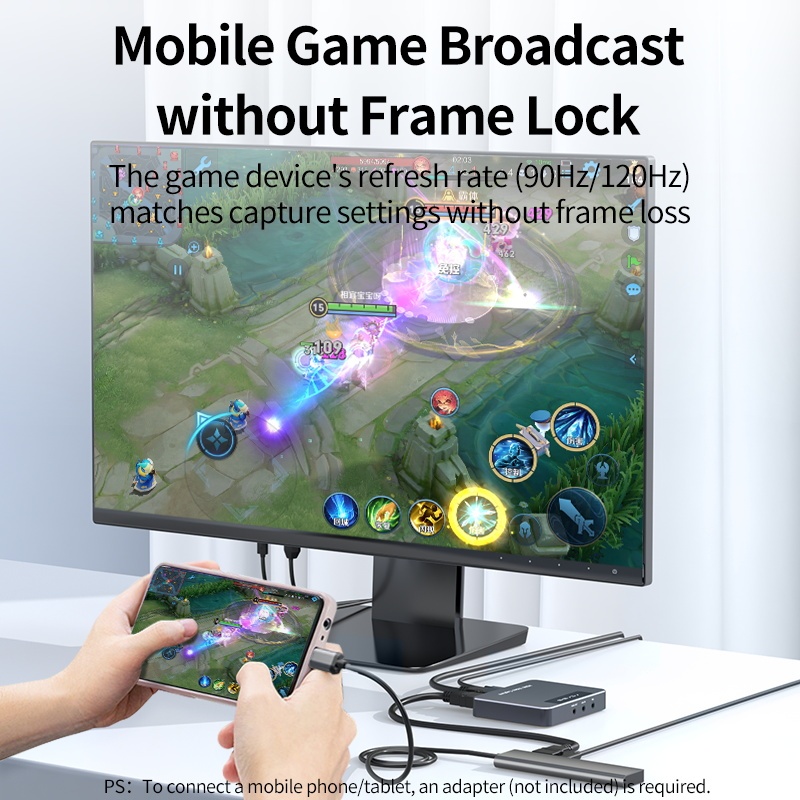 Acasis Thẻ Ghi Âm hdmi 4k hdr 4k 1080p 240hz Usb 3.0 Cho Máy Ảnh dslr