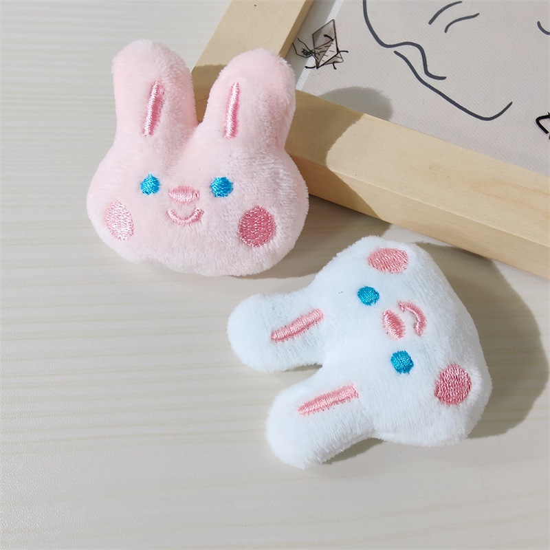 Dễ Thương Kẹp Tóc Lông Xù Hình Thỏ Đáng Yêu Thời Trang Hàn Quốc Cho Nữ